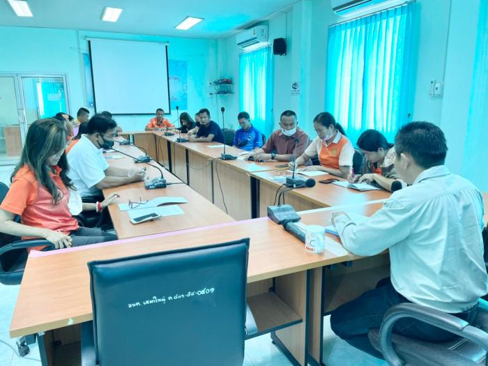 การประชุมผู้บริหาร พนักงานส่วนตำบลและพนักงานจ้าง