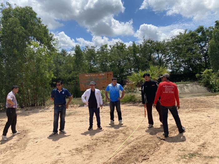 คณะกรรมการตรวจรับพัสดุ ถนนดิน บ้านไร่อ้อย หมู่ที่ 9