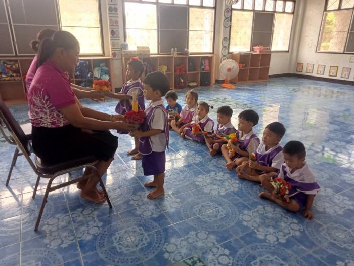 กิจกรรมพิธีไหว้ครู “น้อมวันทา บูชาครู” ประจำปีการศึกษา 2568 ศพด.บ้านเสมาใหญ่